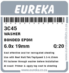 3C45 - Bonded Washer EPDM -3C45_label_T